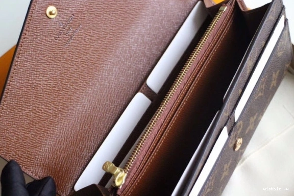 WIS VUITTON SARAH LOUIS WALLET 0306